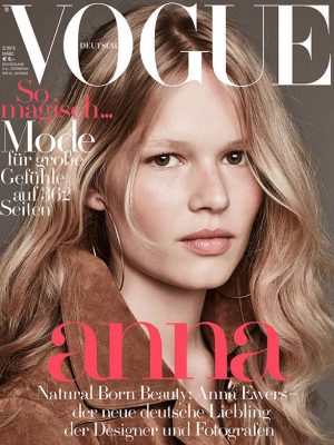 Anna Ewers Channels Brigitte Bardot on Vogue Germany Cover (1 of 3 ...