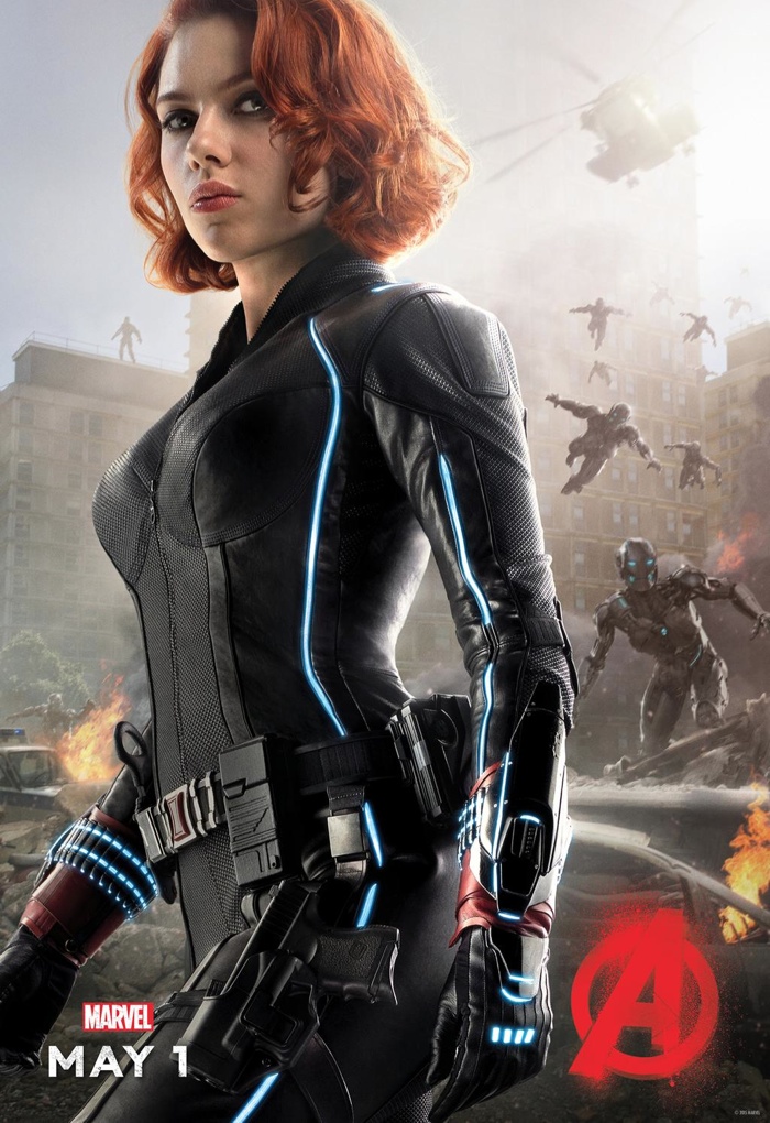 Avengers Age Of Ultron Poster With Black Widow Fashion Gone Rogue
