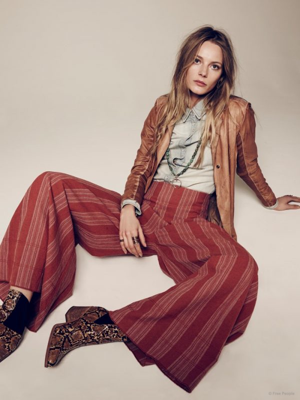 Ieva Laguna Takes On Casual Spring Style In Free People Lookbook 