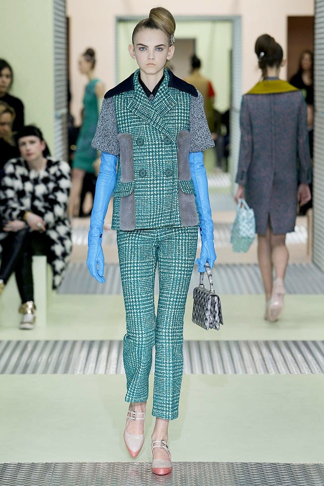 Prada Goes Colorful, Girly for Fall 2015