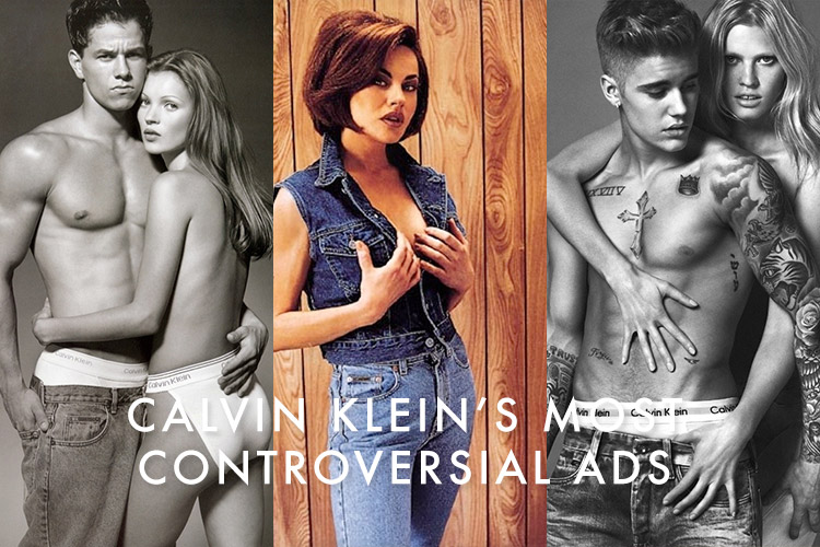 750px x 500px - Calvin Klein: Most Controversial Campaign Images