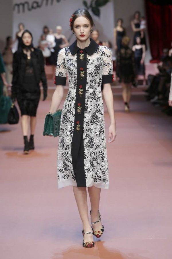 Dolce & Gabbana Fall 2015: Motherly Dress, Eternal Style – Fashion Gone ...