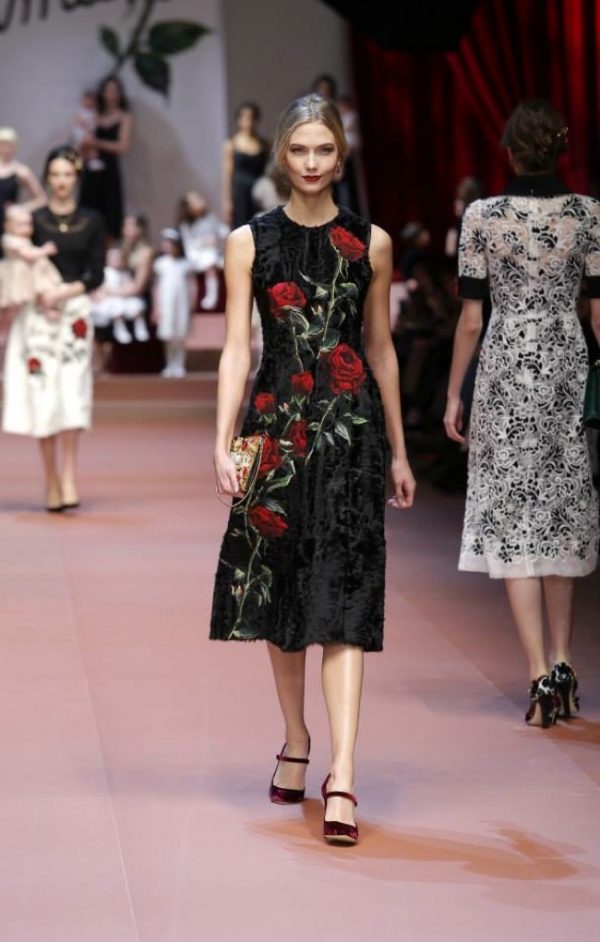 Dolce & Gabbana Fall 2015: Motherly Dress, Eternal Style – Fashion Gone ...