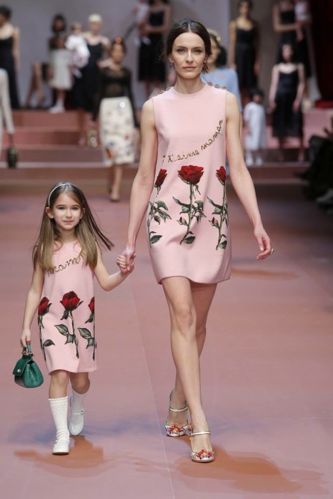 Dolce & Gabbana Fall 2015: Motherly Dress, Eternal Style – Fashion