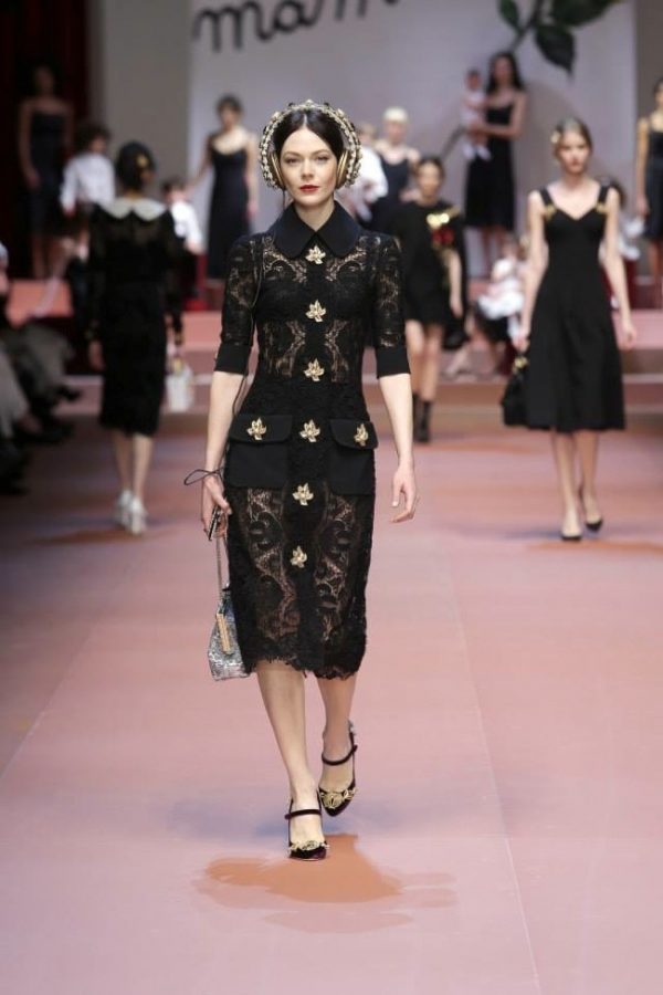 Dolce & Gabbana Fall 2015: Motherly Dress, Eternal Style – Fashion Gone ...