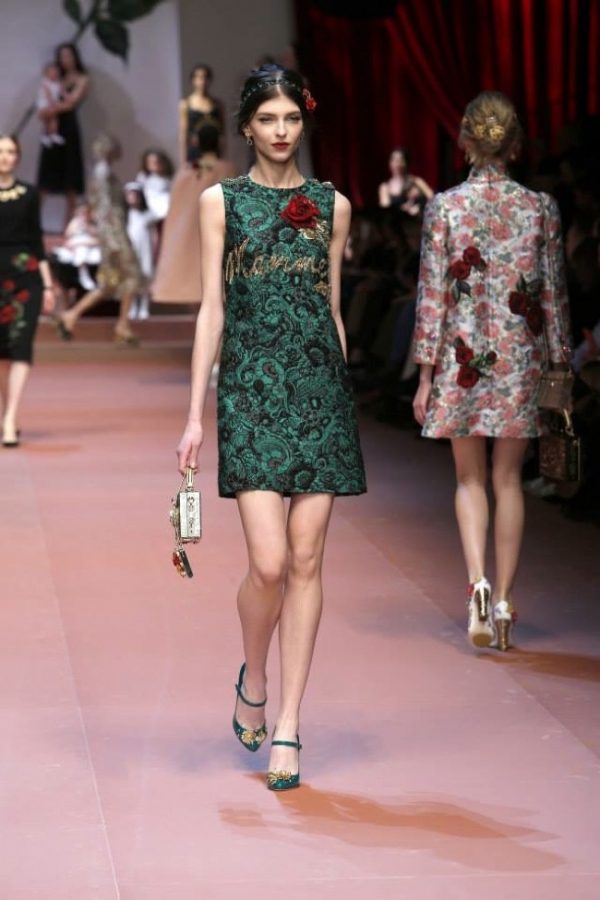 Dolce & Gabbana Fall 2015: Motherly Dress, Eternal Style – Fashion Gone ...