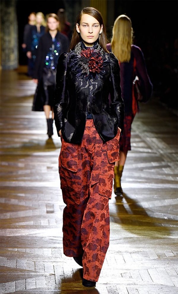 Dries Van Noten Fall 2015: Glamorous Bohemian – Fashion Gone Rogue