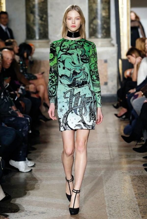 Emilio Pucci Does Graphic Prints, Zodiac Style for Fall 2015 – Fashion ...