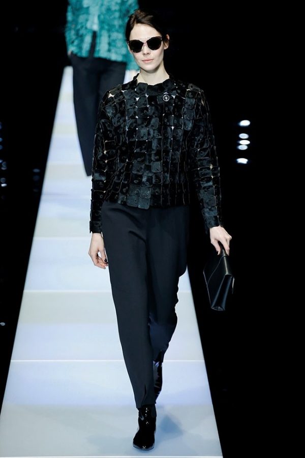 Giorgio Armani Fall 2015: Women Wearing Pants – Fashion Gone Rogue