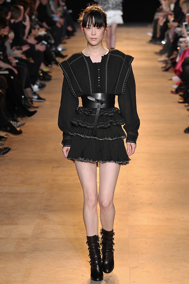 Isabel Marant Pairs High-Waist Looks with Boxy Sweaters for Fall 2015 ...