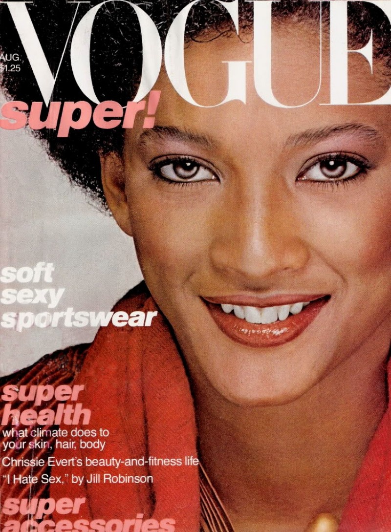 Peggy Dillard landed the August 1977 cover of Vogue. 