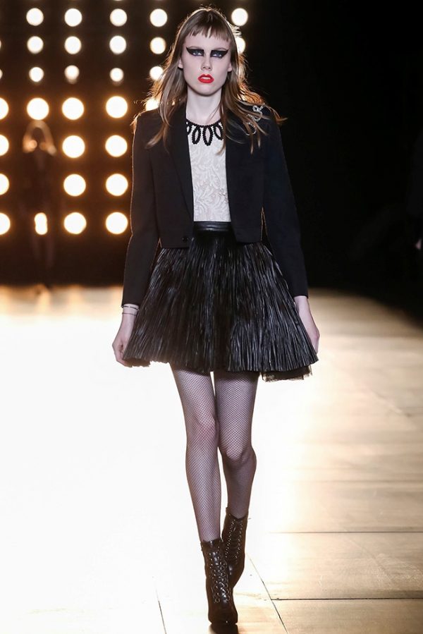 Saint Laurent Does Rock Style for Fall 2015