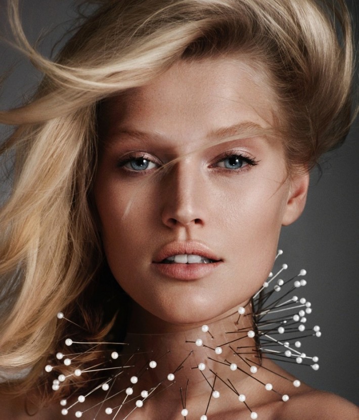 Toni Garrn is White Hot in TUSH's 10th Anniversary Issue – Fashion Gone ...