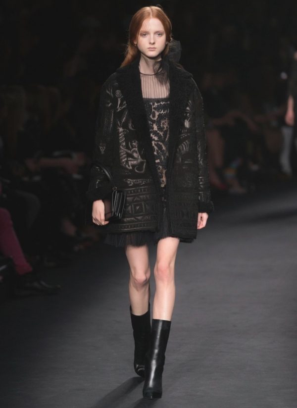 Valentino Embraces Black & White for Fall 2015