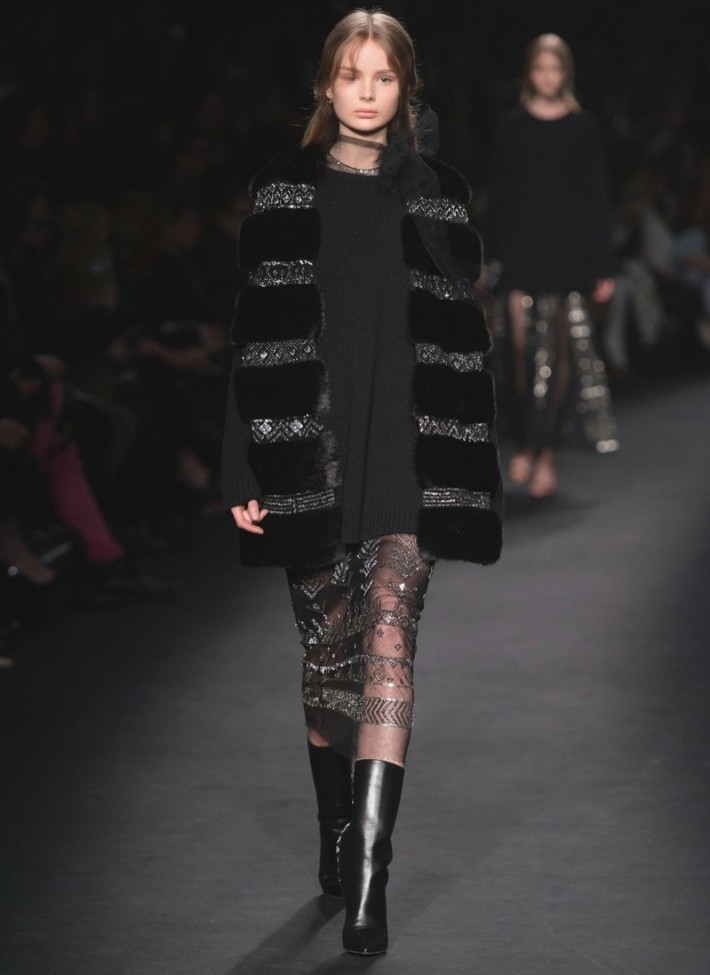 Valentino Embraces Black & White for Fall 2015