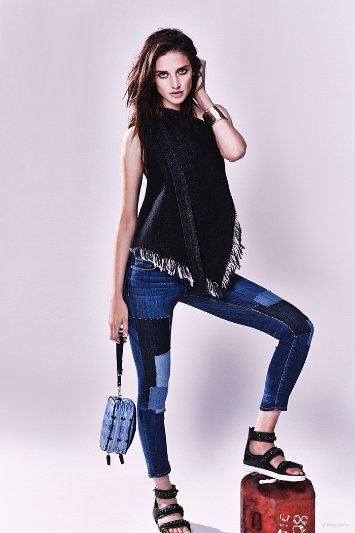 Kate Goodling Rocks the Distressed Denim Trend for Shopbop – Fashion ...