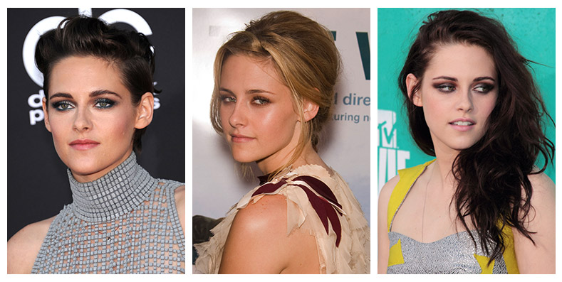 Kristen Stewart Messy Layered Shoulder Length Hairstyle  Hairstyles Weekly