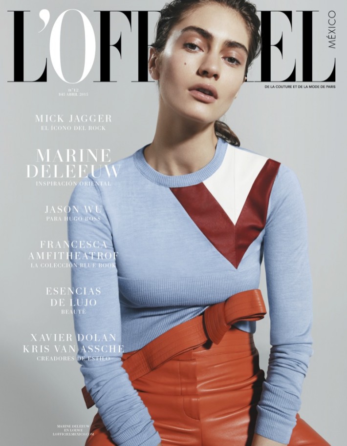 Marine Deleeuw Models Eastern-Inspired Looks for L’Officiel Mexico ...