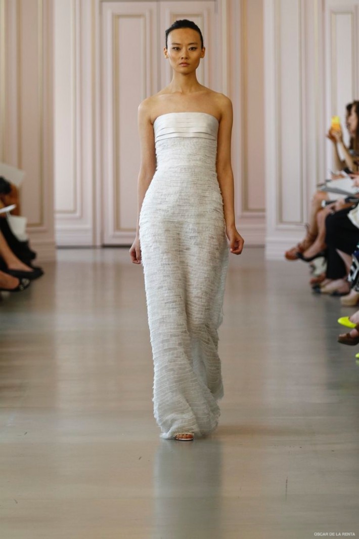 Oscar de la Renta 2016 Spring / Summer Wedding Dresses