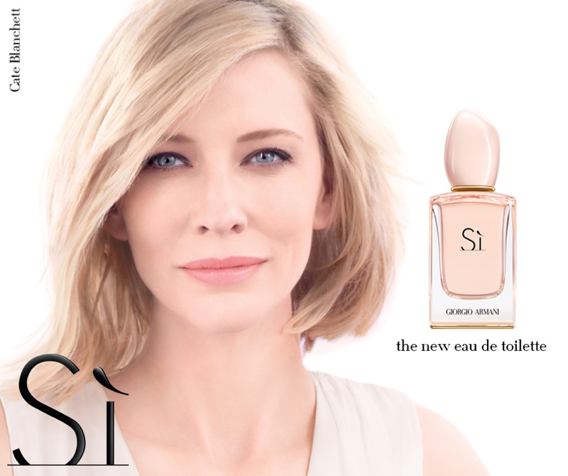 Cate Blanchett Stars in New 'Si' Armani 
