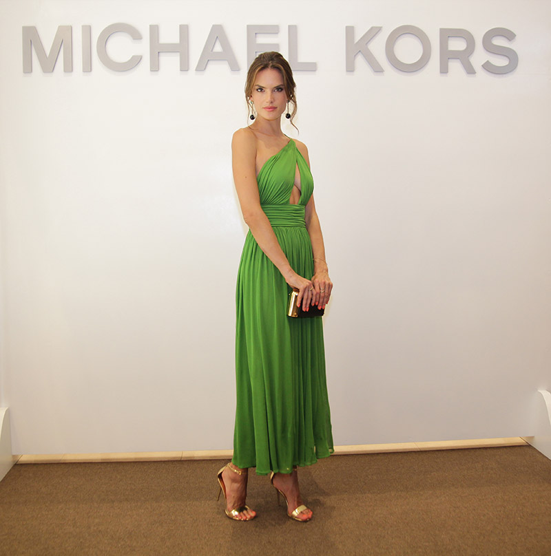 Michael Kors Size XS 110 Paisley Paradise Drop Waist Green Dress Chain  Halter  eBay