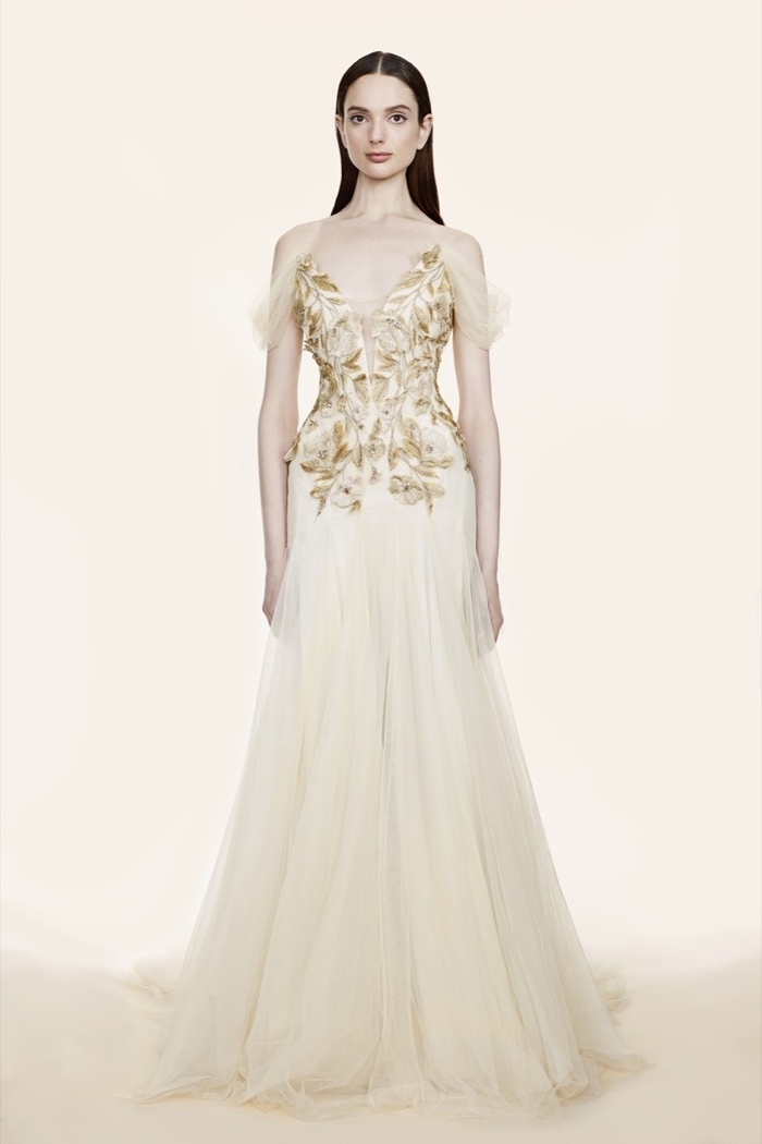 Marchesa Offers Romantic Florals for Resort 2016 – Fashion Gone Rogue