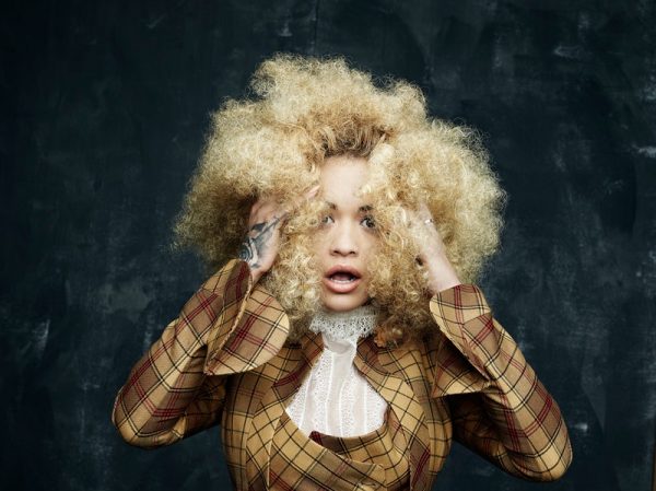 Rita Ora Rocks Curly Hair for Hunger Magazine by Rankin – Fashion Gone ...