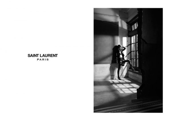 Flo Dron is Punk Glam in Saint Laurent’s Fall 2015 Ads | Page 2 ...