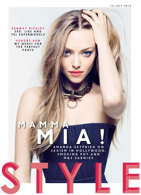 Amanda Seyfried Stars in Sunday Times Style, Talks Making Less Than ...