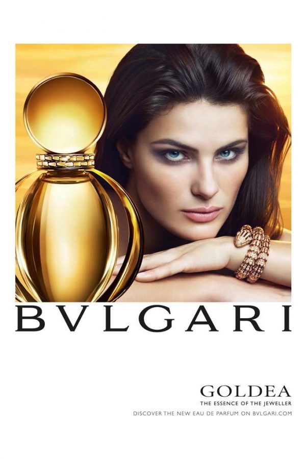 Isabeli Fontana Shines in Bulgari ‘Goldea’ Fragrance Ad – Fashion Gone ...