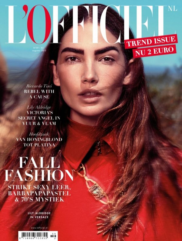 Double Vision: Lily Aldridge Lands Two L’Officiel Covers – Fashion Gone ...