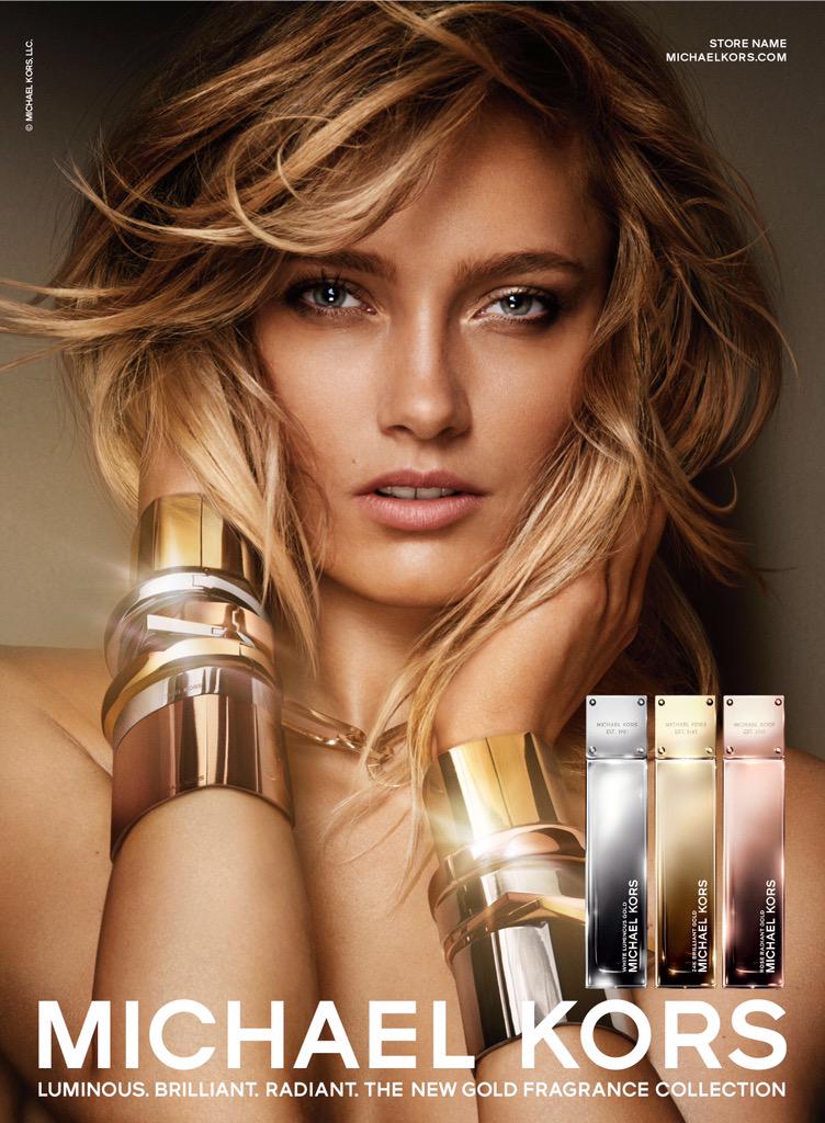 Karmen Pedaru is a Golden Beauty in Michael Kors Fragrance Ad – Fashion  Gone Rogue