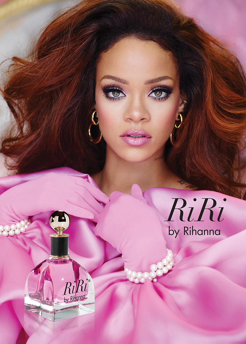 Rihanna is Pretty in Pink for RiRi Fragrance Ad – Fashion Gone Rogue