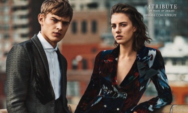 Emporio Armani Fall / Winter 2015 Ad Campaign