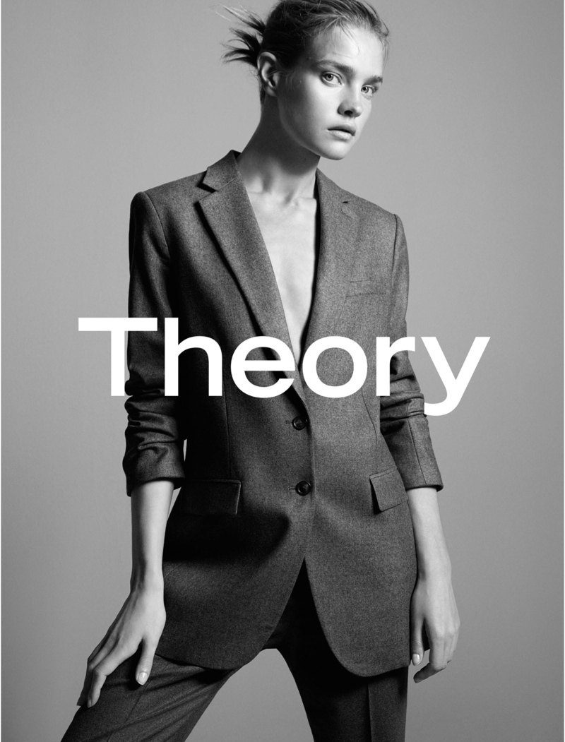 Natalia Vodianova Returns for Theory’s Fall 2015 Campaign – Fashion ...