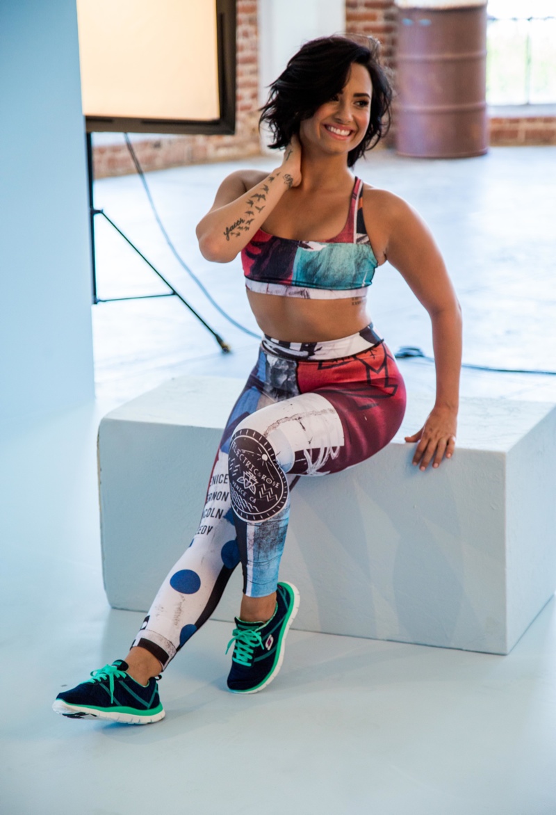 Demi Lovato Set of Her Upcoming Skechers Campaign – Fashion Gone Rogue