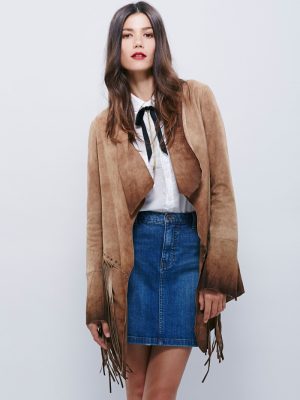 5 Leather Fringe Jackets for Fall 2015