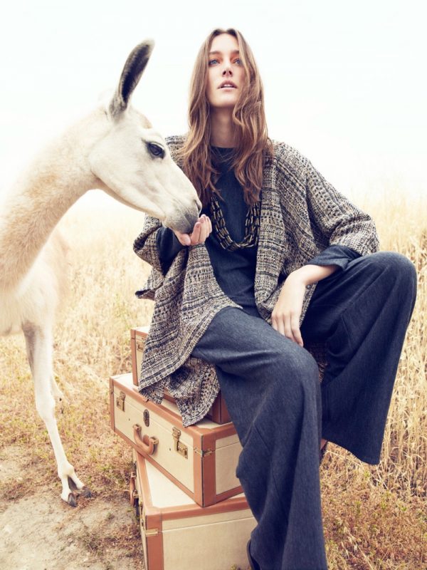 Josephine Le Tutour Models Folk Style for Neiman Marcus – Fashion Gone ...