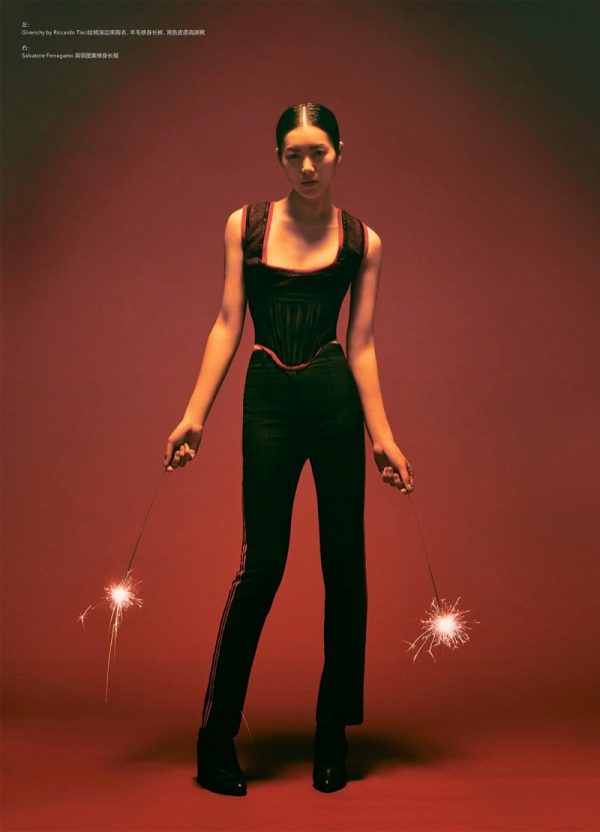 Liu Wen Poses in Retro Futuristic Looks for Modern Weekly China ...