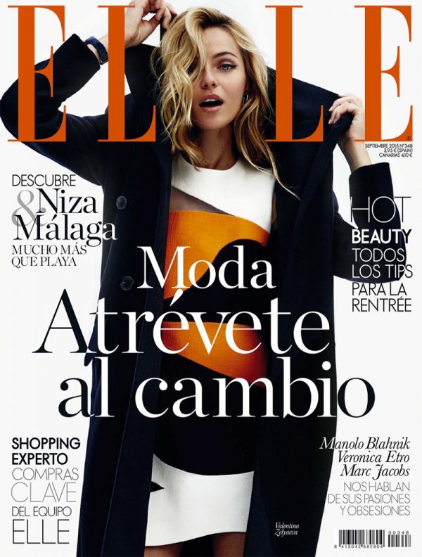 Valentina Zelyaeva Wears Dior for ELLE Spain by Xavi Gordo – Fashion ...