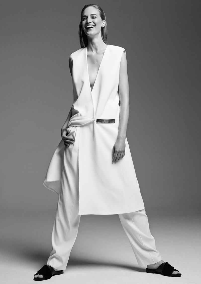 Vanessa Axente Models Minimal Style for Supernation #1 by Zoltan Tombor ...