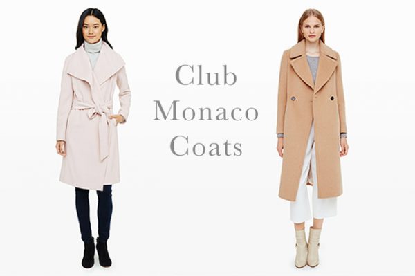 Club Monaco Women's 2015 Fall / Winter Coats