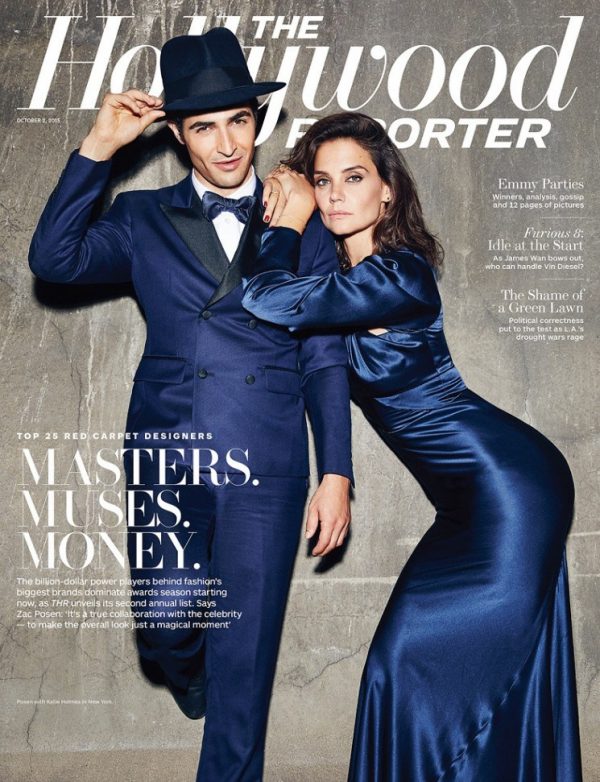 Katie Holmes Wears Zac Posen in The Hollywood Reporter – Fashion Gone Rogue