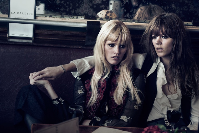 Michelle Williams's Louis Vuitton Campaign Hair and Bangs by Odile Gilbert