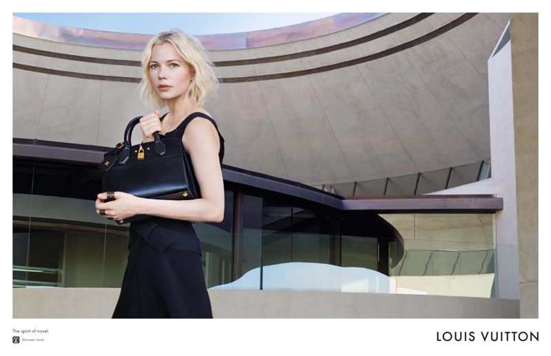 LOUIS VUITTON - Louis Vuitton - Fashion - MICHELLE WILLIAMS NEW AD CAMPAIGN  FEAT. THE CAPUCINES