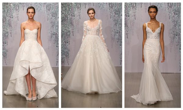 Monique Lhuillier 2016 Bridal Fall Wedding Dresses