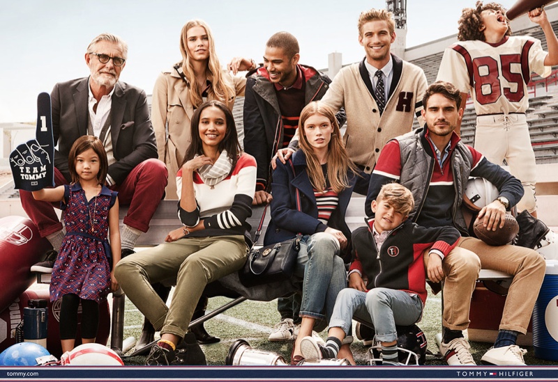 See More Images from Tommy Hilfiger’s Sporty Fall Campaign