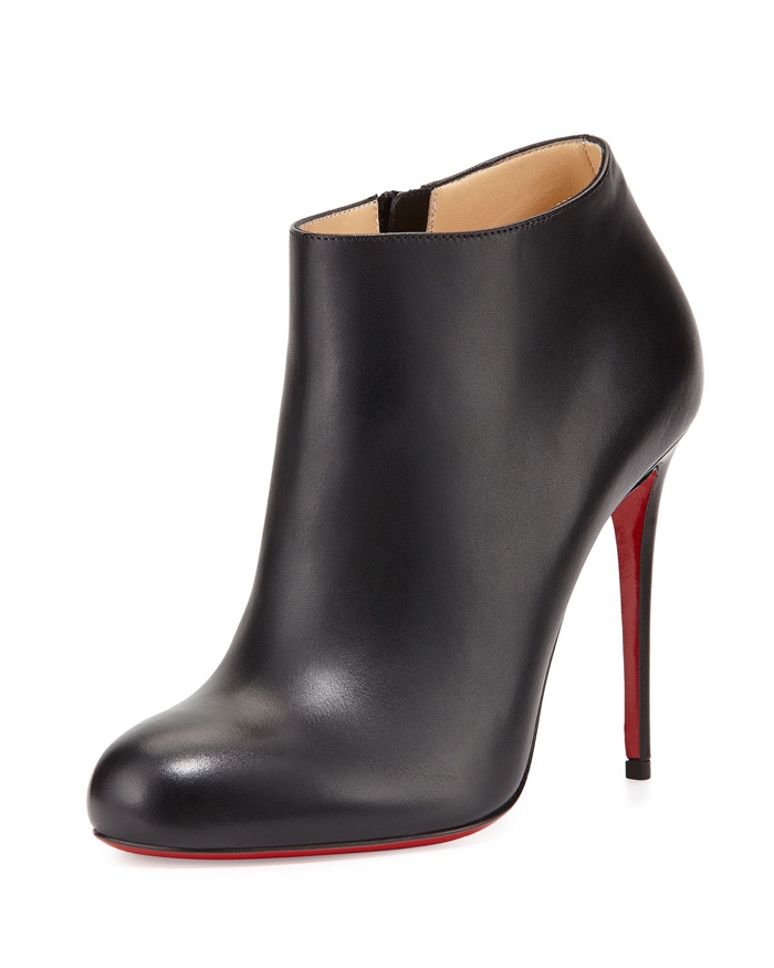 Black Christian Louboutin Boots & Booties for Sale