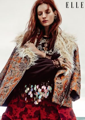 Message in a Bottle: Kristin Zakala is Boho Luxe for ELLE Canada ...