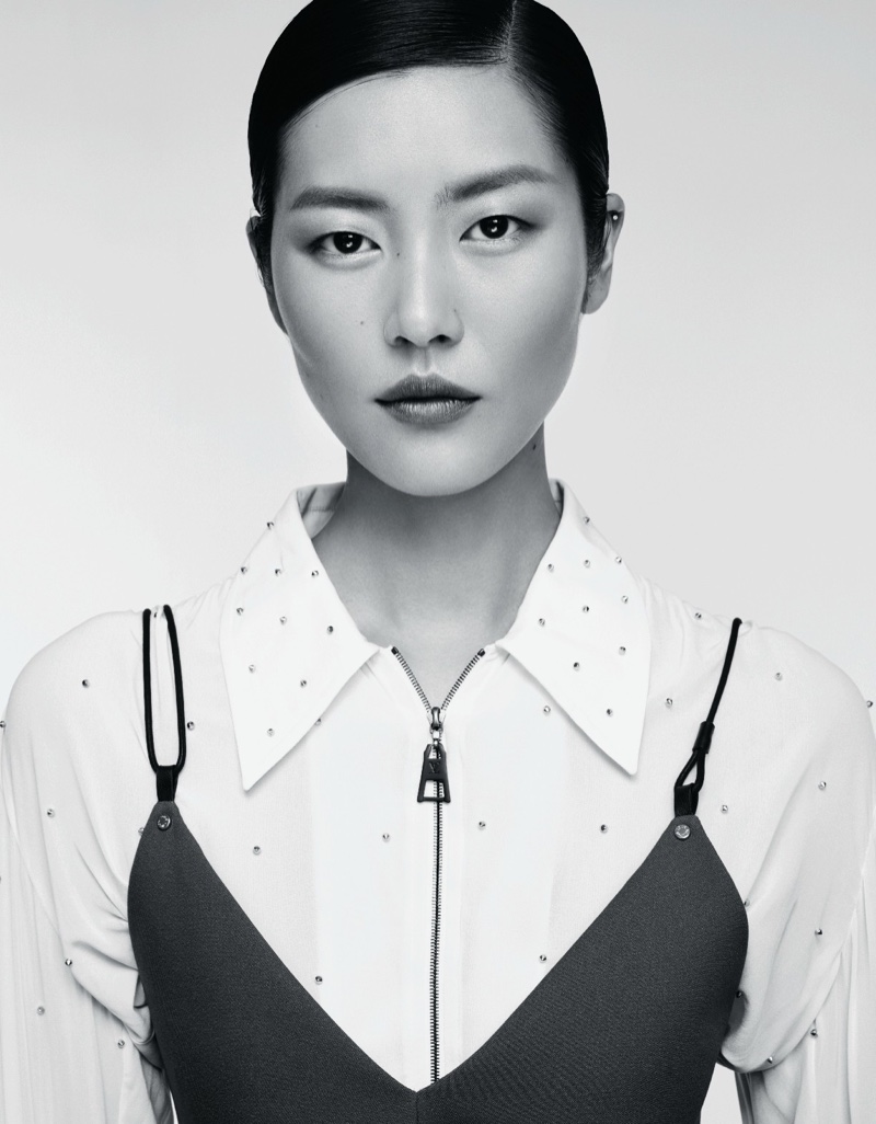 Liu Wen is an Elegant Vision in Marie Claire China's December Issue ...